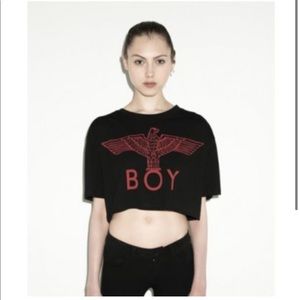 BOY LONDON crop top